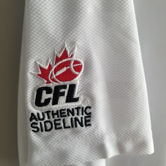 EDMONTON FOOTBALL TEAM SIZE XL WHITE GOLF … - Picture 3 of 6
